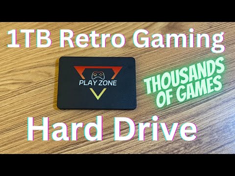 1TB Retro Gaming Hard Drive
