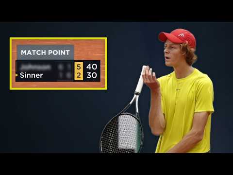 17 Year Old Jannik Sinner Was Getting DESTROYED | What Happens Next is SHOCKING!