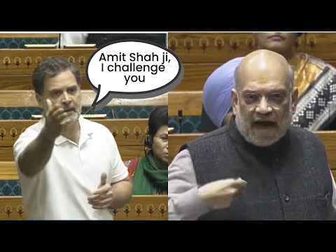Watch: Amit Shah Loses Cool At Rahul Gandhi's Challenge | Amit Shah Vs Rahul Gandhi
