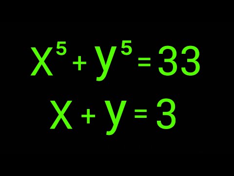 Math Olympiad | A Nice Algebra Problem | How to solve for 'X' and 'Y' in this problem?