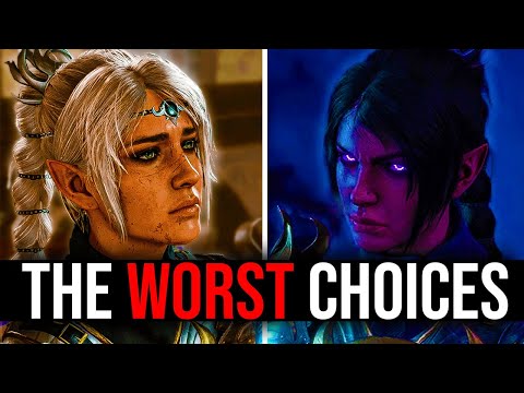 Baldur's Gate 3 - 10 MOST CURSED Decisions You Can Make