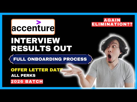 Know full process otherwise... | Accenture interview results 2025 || Task Mail