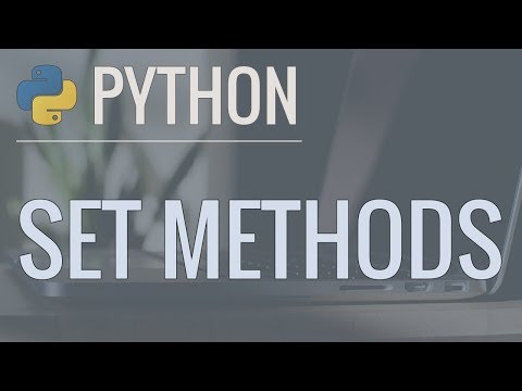 Python Tutorial: Sets - Set Methods and Operations to Solve Common Problems