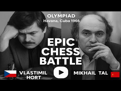 🔥 Hort vs Tal (1966) — Tal’s Deadly Precision at the Havana Olympiad!