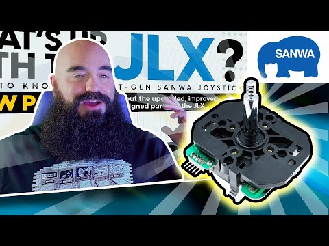 New Sanwa JLX joystick first look and teardown!