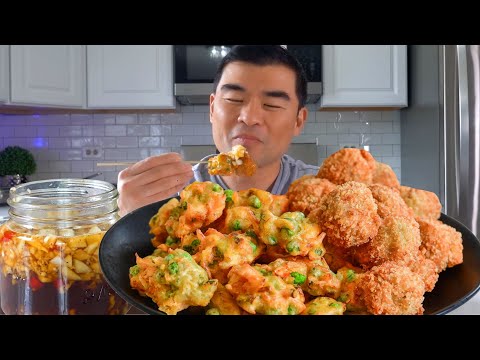 Veggie Okoy and Talong Balls | How to Make Veggie Balls with Manong Sauce