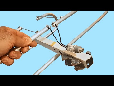 IT'S BANNED! Do you want MORE CHANNELS than EVER? Check out this Homemade DTT Antenna!