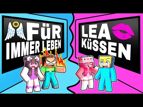 KÜSSE Lea oder LEBE FÜR IMMER in Minecraft!