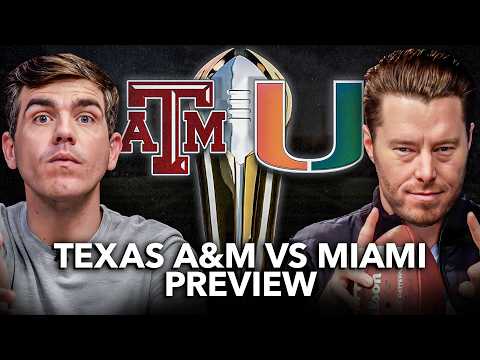 Texas A&M vs Miami College Football Playoff Rd. 1 PREVIEW