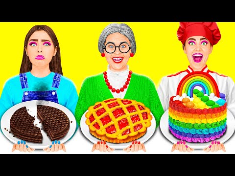 Me vs. Grandma: Cooking Challenge | Who will win the secret kitchen battle of RaPaPa Challenge?