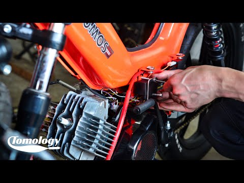 Transforming a Tomos moped into a 70cc Street Tracker🔥 | Build Ep. 2