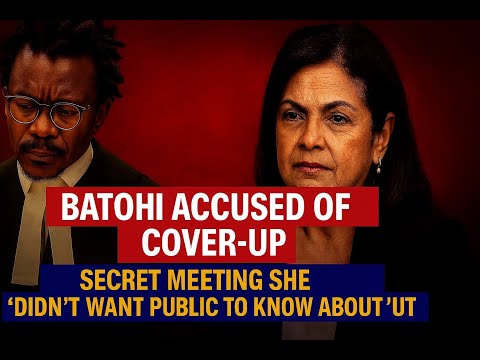 BREAKING NEWS | BATOHI GRILLED AT CHAUKE FITNESS INQUIRY – SECRET MEETING MINUTES REVEALED