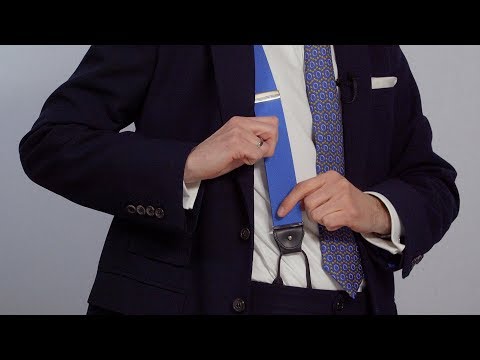 Der Wall-Street-Look - Hosenträger zum Businessanzug