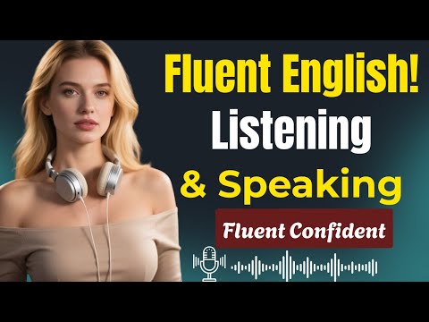 The Secret to Speaking English Fluently (Advanced Listening & Conversation Practice)