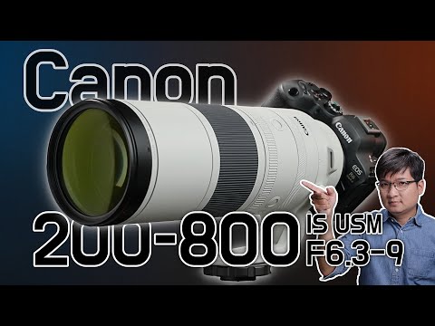 雖然平價，但能拍超遠！Canon RF 200-800mm F6.3-9 IS USM 實拍評測！4K UHD【#FurchLab攝影實驗室】