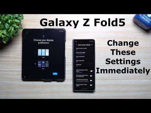 Galaxy Z Fold5 - Change These Settings Immediately