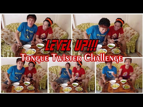 Tongue Twister Challenge with a twist