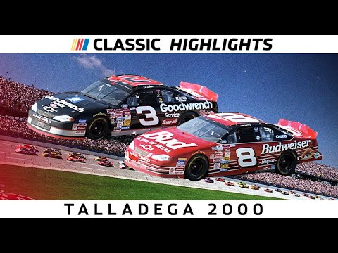Earnhardt's Legendary Last Win at Talladega! (2000) | NASCAR Classic Highlights