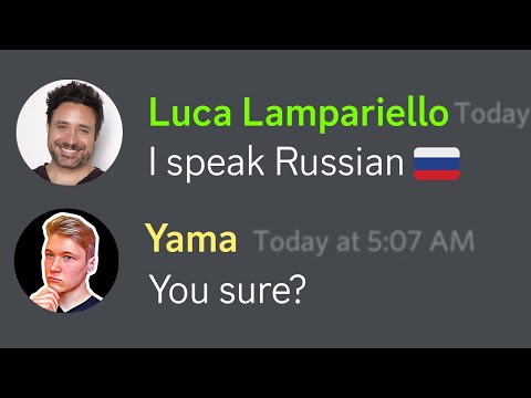 Can Luca Lampariello ACTUALLY Speak Russian?