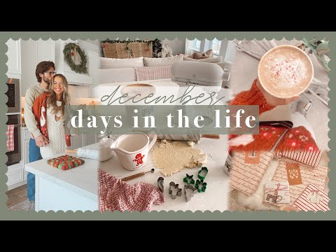 A COZY DECEMBER DAY | baking, wrapping, lunch date, & crafting!