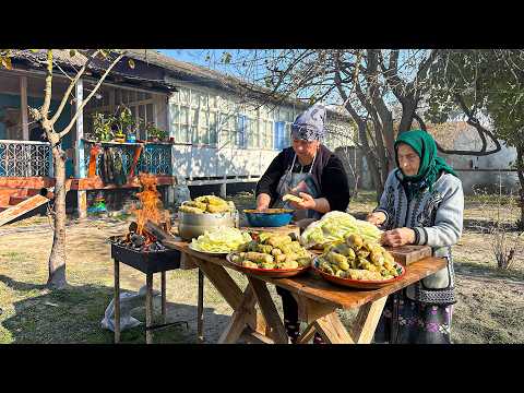 Grandma's BEST Cabbage Rolls (Azerbaijani Style)