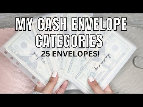 Explaining My Cash Envelope Categories | Sinking Funds | Cash Envelope System