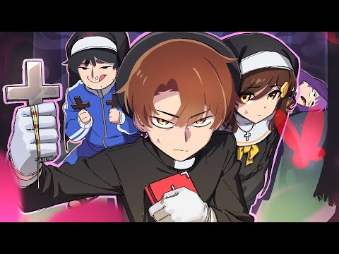 수십종류 괴물이 갇혀있는 귀신의집 퇴마하는 게임