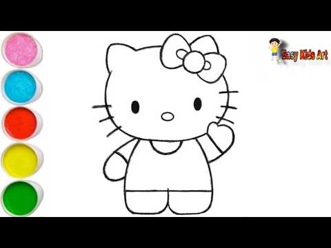 π± Easy Hello Kitty Drawing for Kids π¨ | Step by Step Cute Art Tutorial