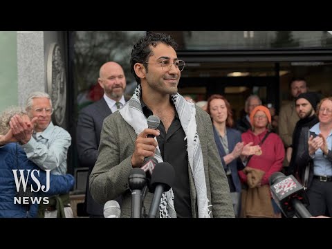 Watch: Columbia Student Mohsen Mahdawi Released From Federal Custody | WSJ News