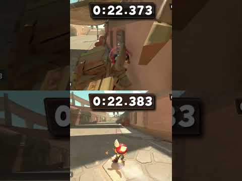 How much faster are the shortcuts on Shy Guy Bazaar? #shorts