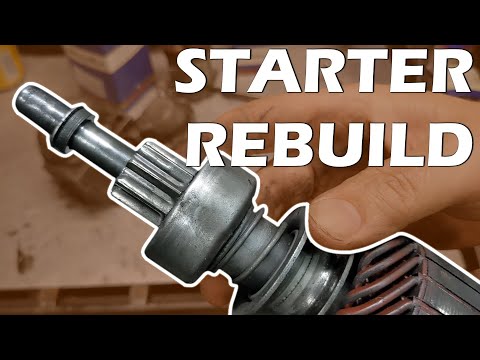 Classic AC Delco (i.e. Chevy) 10MT Starter Rebuild