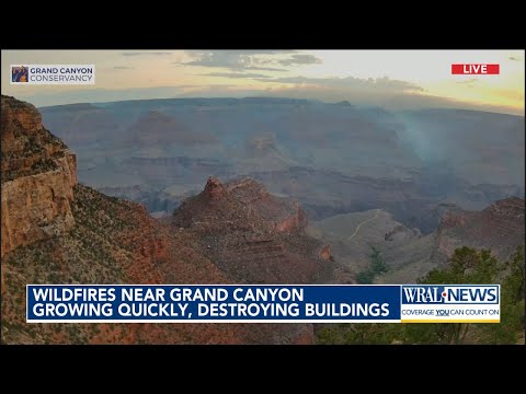 What to know about the Grand Canyon as wildfires burn, claiming a historic lodge