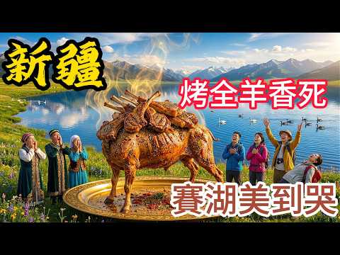 震撼!這輩子不去一次新疆真的白活了!一條 长 達五百公里的獨庫公路,帶你一天 经 歷四季的極致美景! #新疆旅遊 #獨庫公路 #賽里木湖 #大美新疆 #旅行清 单