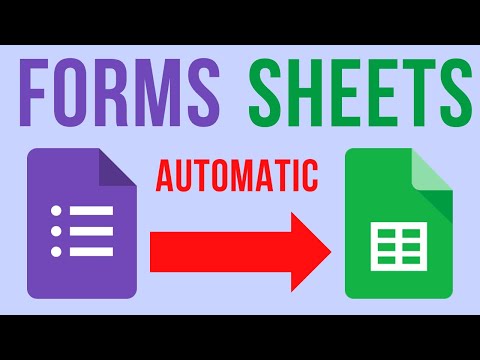 Send Google Forms Data To Sheets Automatically