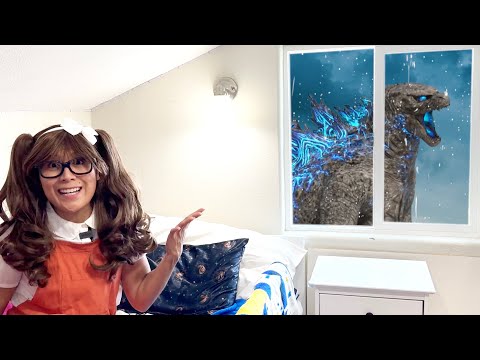 Godzilla vs 3-Headed Dragon Adventure Stories For Kids with Soso!