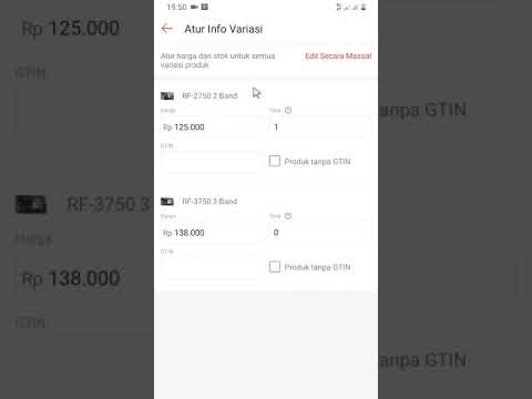 Cara Mengatur Variasi Produk dan Harga di Shopee Terbaru 2025