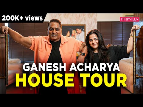 Inside Ganesh Acharya's DREAM HOME in Mumbai | House Tour | Ganesh Acharya | Allu Arjun | PINKVILLA