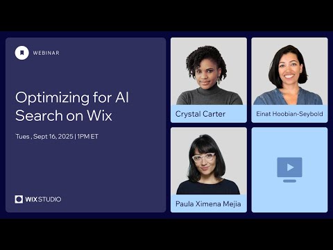 Optimizing for AI Search on Wix