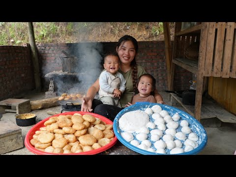 How to make donuts with your children and sell them at the market