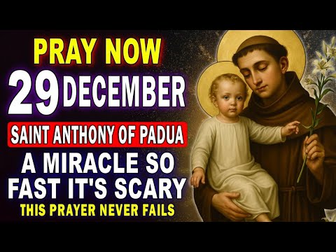💖 SAINT ANTHONY OF PADUA - DESPERATE TIMES MIRACLE 🙏