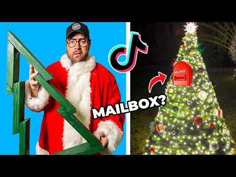 Testing Out Viral Silly Holiday TikTok Crafts