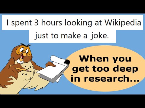 Researching TOO MUCH for Fanfiction