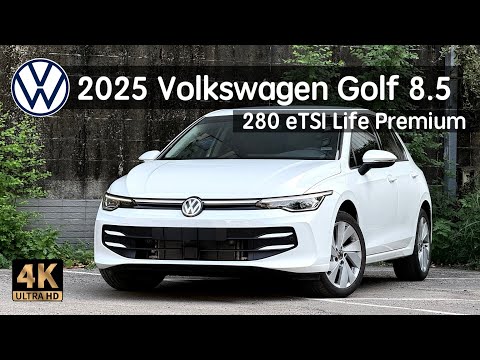 2025 Volkswagen Golf MK8.5 280 eTSI Life Premium POV Test Drive | Exterior Interior | Taiwan Drive