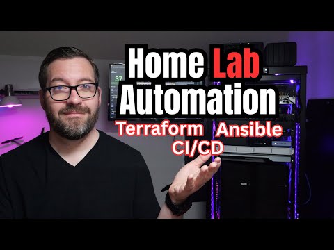 Home Lab Automation with Terraform, Ansible, and CI/CD pipelines!