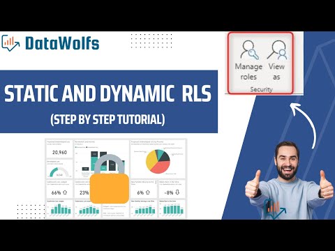 Implement Static and Dynamic Row Level Security (RLS) in Power BI