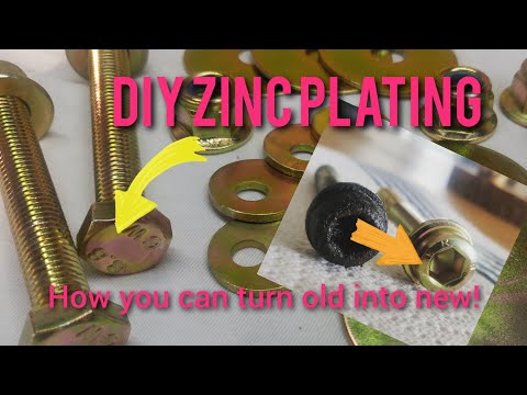 DIY Zinc Electroplating - how to guide (Classic-Plating.co.uk / ePlating kit)