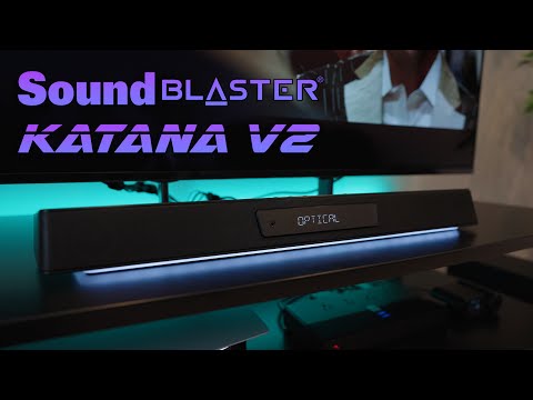 Sound Blaster Katana V2 Soundbar Review - A Pleasant Surprise!