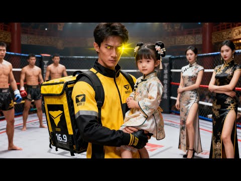 아이를 동반한 배달원은 무투초친으로 참전! 어린 날 받은 무술서 덕분에 상대를 크게 날뛰어라!