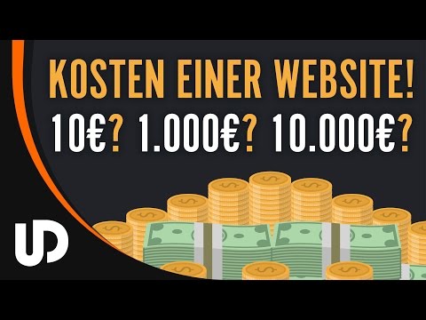 Was kostet eine Website? 10? 1.000€ oder 10.000€? [Tutorial]