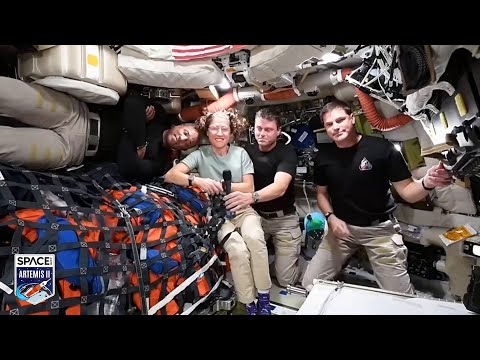 Artemis 2 crew takes questions from Mark Kelly, Ted Cruz and more Congress members